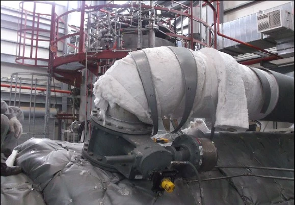 Gas Turbines Insulation Blankets at Bisha Power Plant